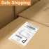 BESTEASY Packing List Pouches 6" x 9", Strong Adhesive Plastic List Label Envelope, Clear Top Loading, 200 Packs