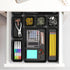 Simple Houseware Black Desk Drawer Organizer, 10 pack(3S, 3M, 3L, 1XL) by Simple Houseware