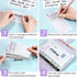 Sooez Budget Binder with Money Saving Challenge, Cash Envelopes, Expense Sheets, and Tracker for Home Office