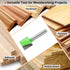 2pcs 1/4" Spoilboard 21/32" (17mm) 5/8" (16mm) HARFINGTON Bottom Cleaning Router Bits Shank Carbide Tipped Surfacing