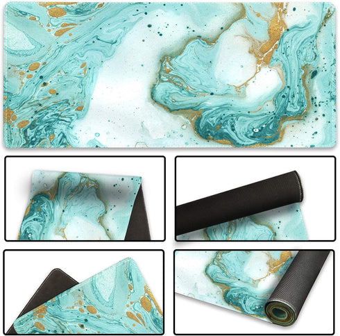 Extended Gaming Mouse Pad XXL, ArtSo Large Keyboard Mat, Non Slip Rubber Base for Work, Game, Office, Home