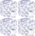 4 Pack 60 LED Christmas Fairy Lights Battery Operated with Timer, 20FT