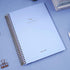 FLYING EAGLE Large Graph Notebook, 8.5 x 11, 210 Pages, Hardcover Engineering Paper, Blue