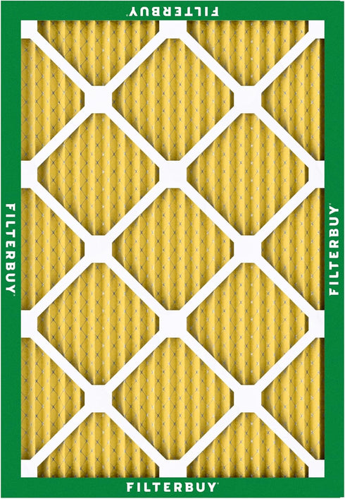 Filterbuy 16x18x1 Air Filter MERV 11 Allergen Defense (1-Pack), Pleated HVAC AC Furnace Replacement (Actual Size: 15.50