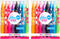 Scentco Glitter Gel Smens 2 Pack - Gourmet Scented Pens, Colored Gel Ink, Medium Point, 8 Count
