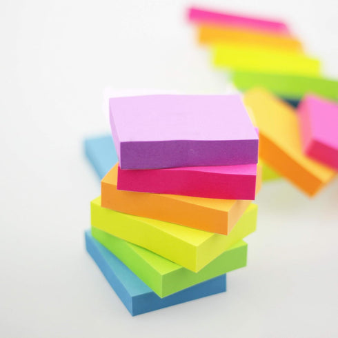 Early Buy Sticky Notes 1.5 x 2 Self-Stick Notes, 6 Bright Colors, 36 Pads, 100 Sheets/Pad