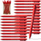 Cholemy 150 Pcs Red Ribbon Week Pen, Black Ink Retractable Ballpoint Pens for Red Ribbon Awareness Supplies, Charity