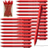 Cholemy 150 Pcs Red Ribbon Week Pen, Black Ink Retractable Ballpoint Pens for Red Ribbon Awareness Supplies, Charity