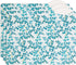 U Brands Handmade Florals File Folders - Office Supplies, 1/3-Cut Tabs in Assorted Positions, Letter Size, White with