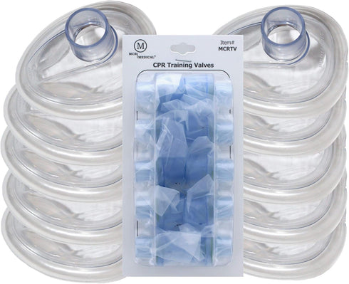 Pack 1 MCR Medical of INFANT Training CPR Rescue Masks, Valves