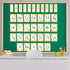 Bee Theme Bulletin Board Decoration, Educational Cards for Toddlers, Honeycomb Flash Cards for Preschool