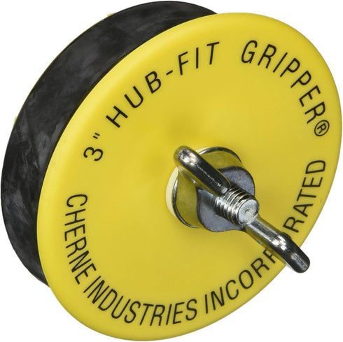 Cherne INDUSTRIES Mechanical Pipe Plug, 3 In 270538, Yellow