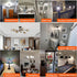 Dimmable A15 Bulb 8W 75 Bulb 4000K AC120V 900LM E26 Bulb Bulb,Pack 6. Leools led Equal watt Vintage LED Edison Neutral