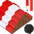 Carpenter Pencils Medium Hard Natural Wood Cased Quality Flat Octagonal Red Black Pencils for Office School Supplies