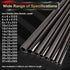 ARRIS 330mm 18mm x 20mm x 330mm Glossy Surface 3K Roll Wrapped 100% Pure Carbon Fiber Tube for Quadcopter (2PCS)