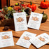 Fumete 100 Pcs Baby Shower Packet Favors - Pumpkin Self Adhesive Kraft Packets for Baby Shower Party Gifts