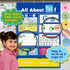 SkilLify Alphabet Learning Pocket Chart, Circle Time Learning Center Alphabet Flash Cards ABC Wall Chart Letter Game