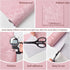 512inL 17.7inW Pink Wallpaper Silk Embossed Floral Pink Contact Paper Peel and Stick Self Adhesive Wallpaper