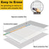 Extra Large 36X45 Inch Property Management Make Ready White Board - Dry Erase Checklist for Real Estate