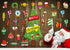 SICOHOME 48 Pcs Christmas Bulletin Board Decorations Set - Winter Classroom Decor Supplies