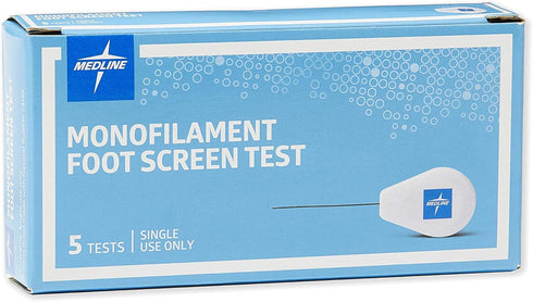 Medline Monofilament Foot Screen Test (Pack of 5)
