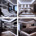 32.8Ft 3200 Dimmable LumBelle COB LED Strip Lights Outdoor Waterproof, LED Strip Light PVC Casing Tape Light Flexible