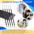 Zonon 100 3.85 Inch 1 mm 2 1 Pcs Retractable Ballpoint Pen Refills Bulk for Metal Pens with Stylus Tip, Medium Point