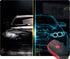 Mouse Pad Square Gaming Mouse Mat, Car Blueprints Design, Non-Slip Rubber Base for Laptop Computer PC