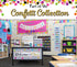 Teacher Created Resources Confetti 10 Pocket Chart, 34" x 44", TCR20328
