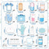 Mini Funny Nurse Sticky Notes, CNA Gifts, Medical Themed Mini Sticky Note Pads, 60 Pads