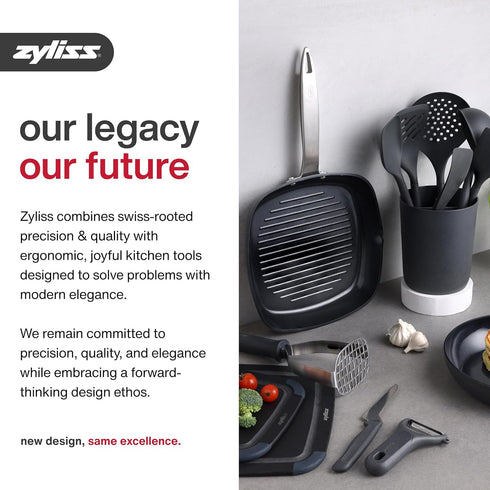 Zyliss Bread Knife - Serrated Bread Knife with Ergonomic Handle - Stainless Steel Kitchen Blade - Sharp Serrated Blade