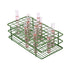 SP Bel-Art Poxygrid Test Tube Rack; For 10-13mm Tubes, 72 Places, Green (F18750-0000)