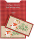 Set 6 (2 3 7 Inches, Current Holiday Season Money Cards of Christmas Cash Cards of Each Design), x Envelopes Included