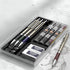 Nicpro 4 PCS Premium 2.0 mm Mechanical Pencils Set, 108 Colored & Black Lead Refills, Art Metal Carpenter Pencil