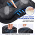 Gimars Large Smooth Superfine Fibre Memory Foam Ergonomic Mouse Pad with Nonslip Base, Free Coaster Included -