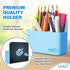 YES4QUALITY 2 Magnetic Pen Holder with Strong Magnetic Back & Compartments, Dry Erase Marker Holder for Whiteboard