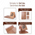 Home Smart Style Wooden Triangle Book Stand & Reading Valet Book Rest with Cup, Phone, Glasses & Pen Holder Thumb Book