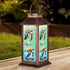 Yamodoor Gifts for Mom, Outdoor Hanging Solar Lantern Waterproof, Outside Turtle Pattern Landscape Lights for Porch