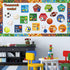 Sports Motivational Bulletin Board Set with Positive Sayings & Accents for Classroom Decor