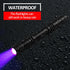 Beieverluck 10 Pack 395nm UV Black Light Flashlight Mini Pen Light with Clip LED Handheld Blacklight Detector for Leak