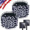 Upgrade 2Pack 500LED Solar String Lights for Outside, 180FT Solar Christmas String