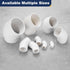 4pcs 1.5" 45 Elbow 2-Way 45 Elbow uxcell Degree Pipe Fittings, Furniture Construction Grade Degree PVC Corner Adapter
