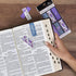 Christian Art Gifts Magnetic Scripture Bookmark Set of 6 for Women - Psalm 46:10