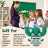 Lodeskee Funny Teacher, Teachers Appreciation Gift for Xmas, Thank You for Helping Me Grow, Handmade Crochet Cactus