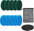 BCQDOL Electric Spin Scrubber Replacement Brush Heads Set, 10 Piece Replacement Brush Cleaning