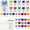 ReliThick 40 Set Employee Appreciation Gifts Bulk, Puzzle Badge Reel with Thank You