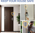 Kirphealy 2 Pack 800lbs Home Security Door Lock, Door Reinforcement Locks for Front Door, Upgraded Door Latch