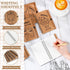 Geyoga 60 Pcs Employee Appreciation Gifts, Thank You Spiral Kraft Notebooks with Bamboo Pens, Motivational Notebooks