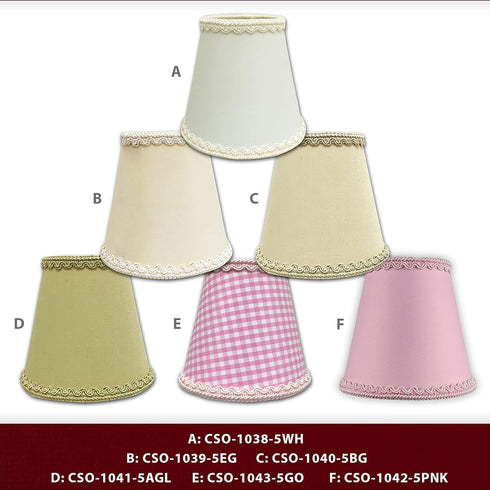 CSO-1041-5AGL 3 5 4.5, Royal Designs, Inc. Hardback Empire Chandelier Shade with Designer Trim, x x Antique Gold