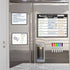 JJPRO Magnetic Dry Erase Meal Planning Whiteboard for Refrigerator, One 14.5x11" Weekly Menu Board and Two Notes